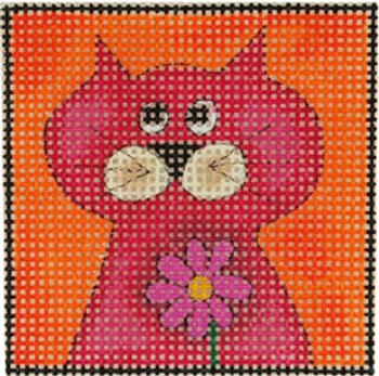 KK-114A Catnip Cat 13 Mesh 3 x 3 Renaissance Designs 