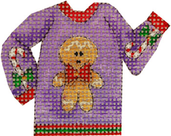 USC101/3 Gingerbread Ugly Sweater 3x 3 18 Mesh Renaissance Designs 