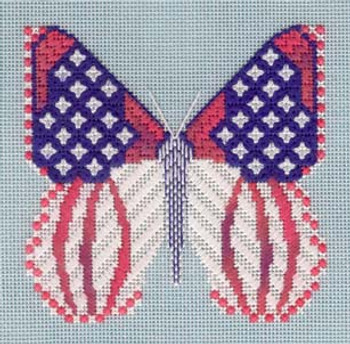 FSD-AB01 American Butterfly #1 - Patriot Finger Step Designs