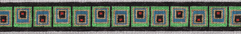 FSD-NB6  Needlepoint Belt - Ups & Downs Finger Step Designs