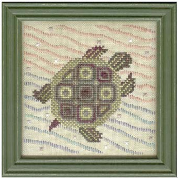 FSD-AW6 All Wet - Turtle on the Move  Finger Step Designs