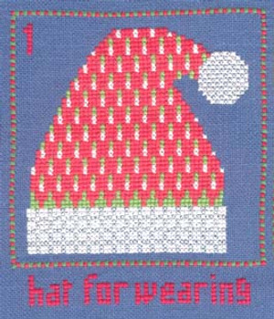 FSD-TDCO1 12 Days Of Christmas #1 Cross Stitch Finger Step Designs