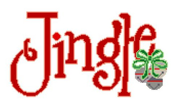 CO34 Jingle 11.5 x 7.5 18 Mesh Ornament CanvasWorks