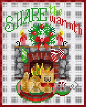 M-256 Share The Warmth 13 Mesh 6 x 71⁄2 Treglown Designs