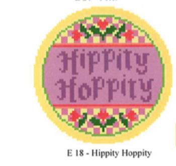 E18 Hippity Hoppity Mesh 18 Mesh 3.5" CanvasWorks