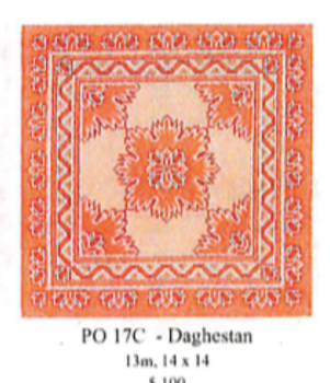 PO17C  Daghestan 14 X 14 13 Mesh CanvasWorks