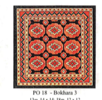 PO18 Bokhara 3 14 X 14 13 Mesh CanvasWorks