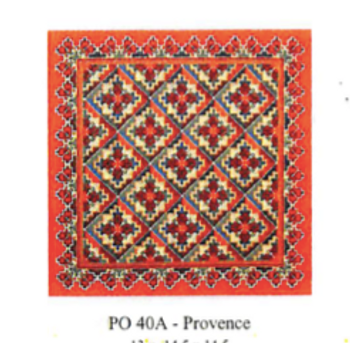 PO40A Provence 14.5 X 14.5 13 Mesh CanvasWorks