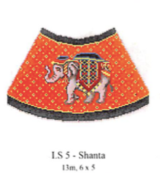 LS5 Shanta shade included 6 x 5 13 Mesh CanvasWorks 