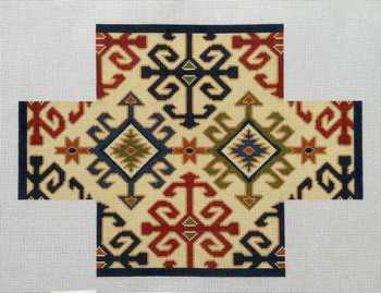 BC31A Anatolian Kilim Brick Cover 8.75x4.5x3 13 Mesh CanvasWorks 