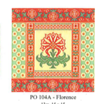 PO104A Florence 15 x 15 13 Mesh CanvasWorks