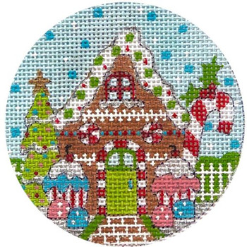 APX361 Alice Peterson Designs GINGERBREAD HOUSE 18 Mesh 4x 4