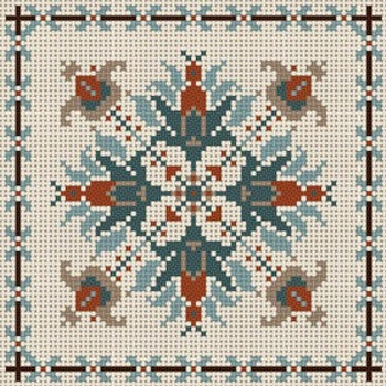 X-160 Snowflake Trivet 1 13 Mesh 6x6 Treglown Designs