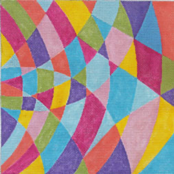 SC257 PUCCIE SERIES XV:  WHIRL 13 Mesh SALLY COREY 11 x 11 