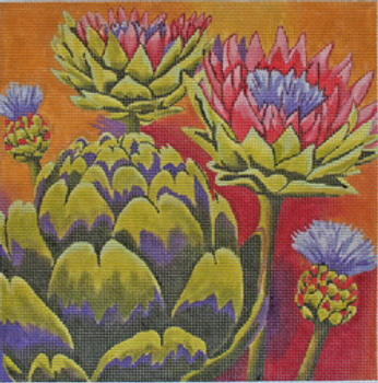 KDUKES 617 ARTICHOKES 10 X 10 18 Mesh KAREN DUKES