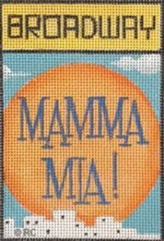 HO1791 MAMMA MIA! 3 X 4.5, 18 Mesh Raymond Crawford Designs