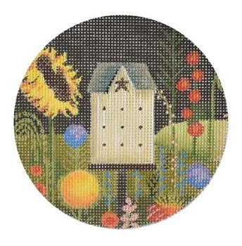 MC-FR04 Fairy Birdhouse 4” round 18 Mesh Mary E. Charles