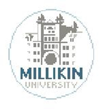 BT380 Millikin University 4" diameter 18 Mesh Kathy Schenkel Designs