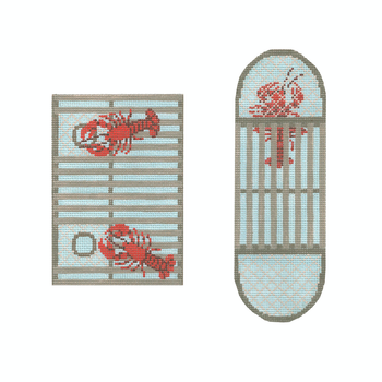SA-XO 70 Curved Lobster Trap 18 Mesh 3.5 in long finished 2 in. high approx Starke Art Designs
