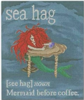 SA-SS 42 Sea Hag 18 Mesh  9.5 x 10.5  Starke Art Designs