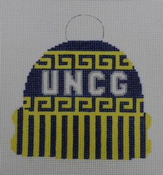 CC138 UNCG Cap 4.25 X 4.5 18 Mesh Kristine Kingston Needlepoint Designs