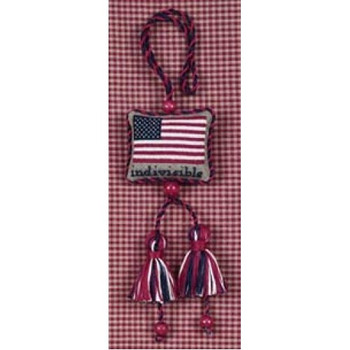 Kit 105	“Indivisible Flag Fob” The Heart's Content