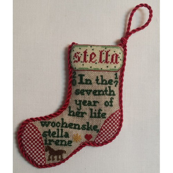 Kit 226 2017 Annual Ornament Stocking,Stella The Heart's Content