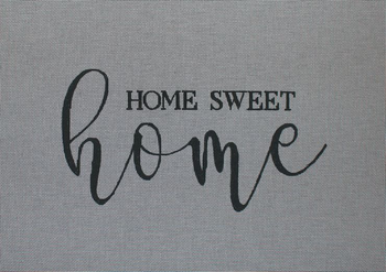 AC617 Home sweet home Canvas Cut 22x 16 13 Mesh Colors of Praise