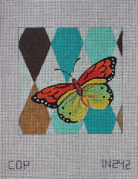 IN242 butterfly 4x4 18 Mesh Colors of Praise