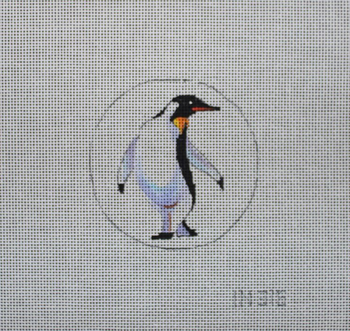 IN316 penguin 3" diameter 18 Mesh Colors of Praise