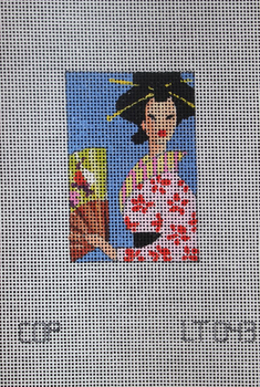 LT043 oriental woman 2x3 18 Mesh Colors of Praise