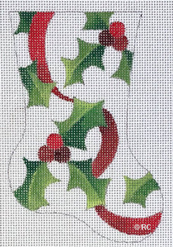 HO1994 HOLLY RIBBON MINI SOX 5″ 18 Mesh Raymond Crawford Designs