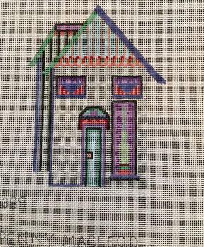 PM389 House Ornament 4x5 18M Penny MacLeod The Collection Designs