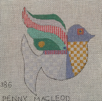 PM386 Bird Ornament 6x4 18M	 Penny MacLeod The Collection Designs