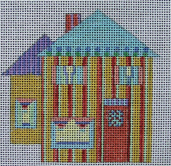 PM421 House Ornament 3 1/2x3 1/2 18M Penny MacLeod The Collection Designs