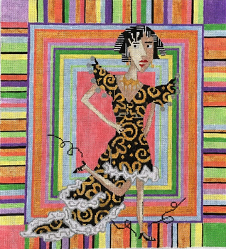 PM329 Come Dance With Me 12x13 18 Mesh Penny MacLeod The Collection Designs