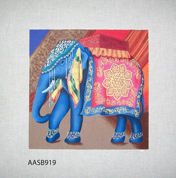 Animals:SB919 Elephant jewel tones 12 x 12 18 Mesh The Collection Designs!