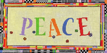 PM794 Peace 6 x 12 18 Mesh Penny MacLeod The Collection Designs