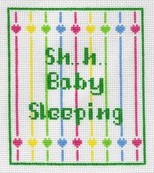Baby Sleeping:SI286 Baby Sleeping Hearts Mesh The Collection Designs!