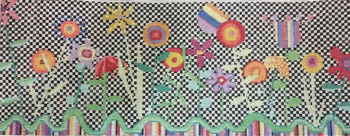 PM217 FLOWER PARTY 7X18, 13M Penny MacLeod The Collection Designs