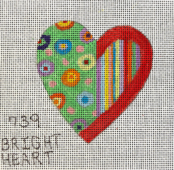 PM739 Bright Heart 3" x 3" 18m Penny MacLeod The Collection Designs