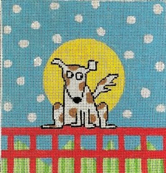 PM998 Moon Light Puppy 5 1/4 x 6 1/4 18M MacLeod The Collection Designs