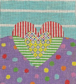 PM953 Fun Heart 6 3/4 x 7 1/2 18M Penny MacLeod The Collection Designs