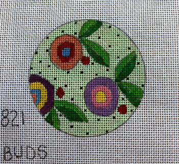 PM821 Buds 3" Round 18 Mesh Penny MacLeod The Collection Designs