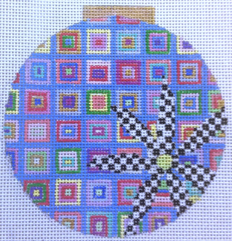 PM135 Check Round 4 1/2 18 Mesh Penny MacLeod The Collection Designs