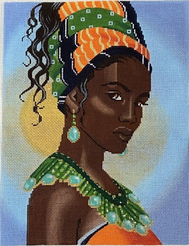 LL621 African Goddess	10 x 13  13 Mesh Labors Of Love