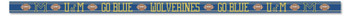 Belt 382 University of Michigan 35 x 1.25" 18 Mesh Keep Your Pants On