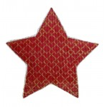 Wg11398 Ronan's Rose Star 6" 18 ct Whimsy And Grace Coasters