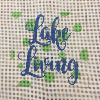 APBU12 Lake Living 18 mesh 5.5 x 5.5  A Poore Girl Paints