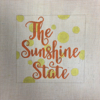 APBU15 The Sunshine State 18 mesh 5.5 x 5.5 A Poore Girl Paints